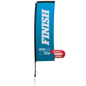 10' Premium Rectangle Sail Sign Flag