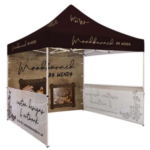 10' Standard Tent & Wall Kit Dye-Sub