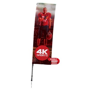 10' Streamline Rectangle Sail Sign Flag
