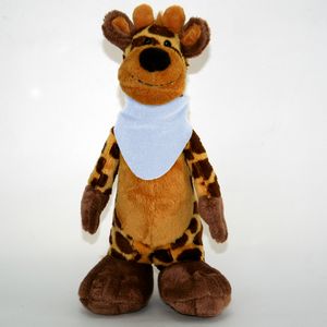 10" Stuffed Long Body Animal - Giraffe