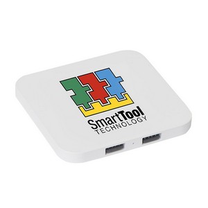 10 Watt Wireless Charger with 2 USB Ports