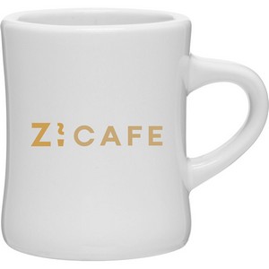 10 oz Diner Ceramic Mug (White)