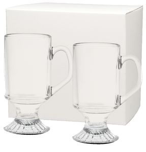 10 oz. Etched Irish Coffee Mug Gift Set