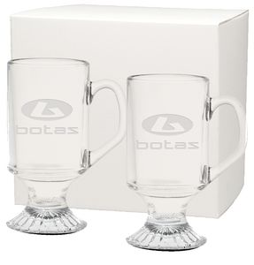 10 oz. Etched Irish Coffee Mug Gift Set