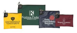 10.5"x7" Laminated Nylon Bank Bag w/Standard Swing Lock