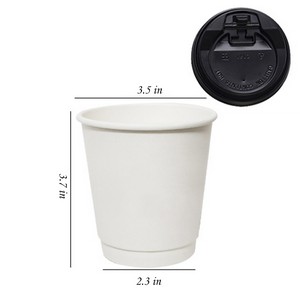 10oz Double Wall Paper Coffee Cup