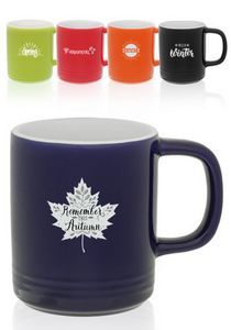 11 Oz. Helena Contemporary Ceramic Coffee Mugs