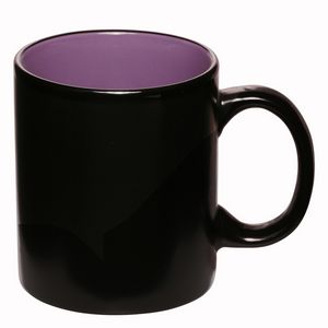 11 Oz. Matte Two-Tone Coffee Mugs