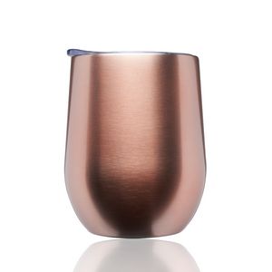11 Oz. Stemless Wine Glasses w/Lid