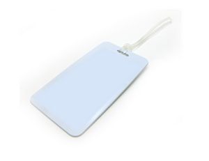 1/16" Thick Printed Luggage Tag with Business Card Insert
