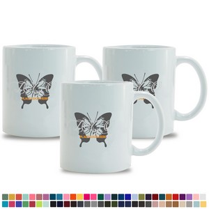 11oz Ceramic Gift Mugs MOQ 10