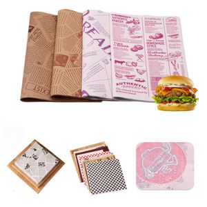 12" Custom Food Wrap Paper MOQ1000