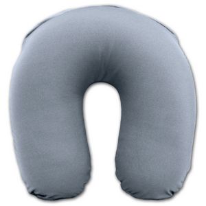 12" Gray Neck Pillow