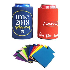 12 Oz. Custom Printed Neoprene Can Insulator