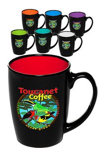 12 Oz. Java Two Tone Coffee Mugs