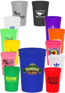 12 Oz. Plastic Stadium Cups
