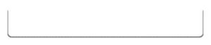 12" Ruler Tag 12-1/4"W x 1-13/16"H