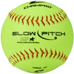 12 Slow Pitch Practice Softball