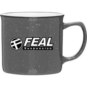 12 oz Cambria Ceramic Mug (Storm Gray)