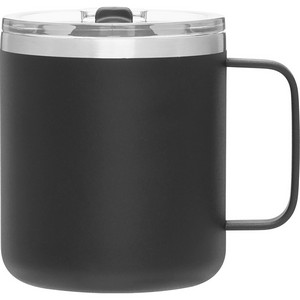 12 oz Camper Travel Mug (Matte Black)