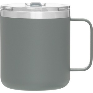 12 oz Camper Travel Mug (Matte Gray)