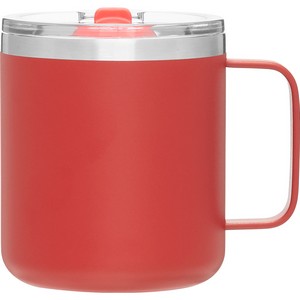 12 oz Camper Travel Mug (Matte Red)