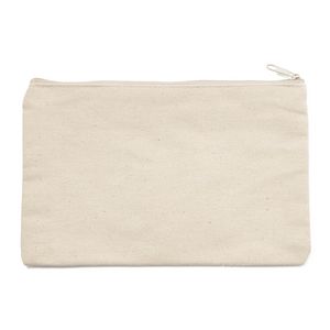12 oz. Canvas Zippered Pouch