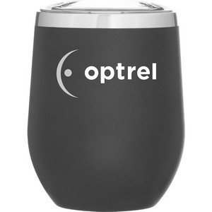12 oz Cece Travel Tumbler (Matte Black)