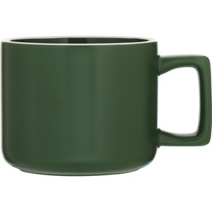 12 oz Helio Ceramic Mug (Matte Forest Green)