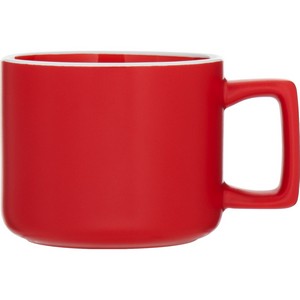 12 oz Helio Ceramic Mug (Matte Red)
