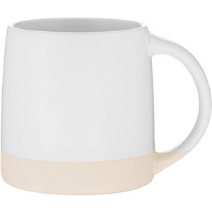 12 oz Magnolia Ceramic Mug (White)