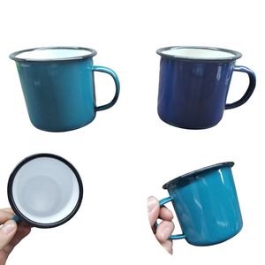 12oz Enamel Camper Mugs