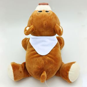 13" Laying Down Bear