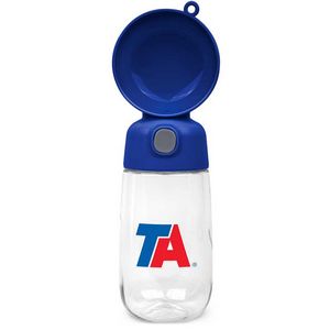 13 Oz. Pet Water Bottle w/Bowl
