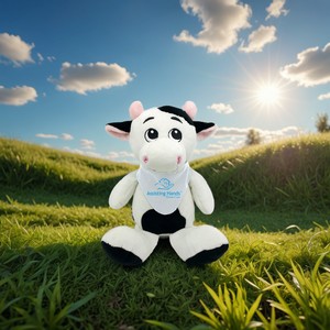 13" Pondering Pets Cow