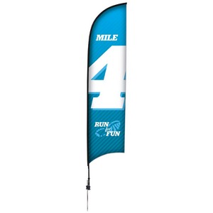 13' Premium Razor Sail Sign Flag