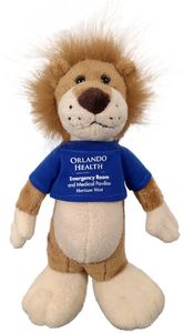13" Stuffed Long Body Animal - Lion