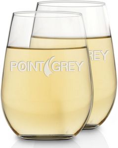 13.25 Oz. Riesling Stemless Wine Glass (Set of 2)