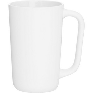 14 oz Ledge Ceramic Mug (White)