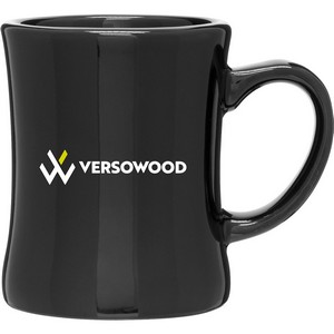 14 oz Luna Ceramic Mug (Black)