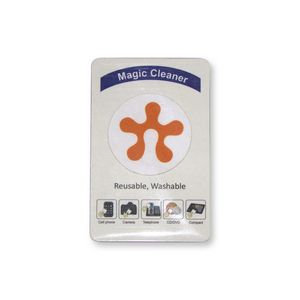 1.5" Magic Screen Cleaner Round w/Custom Backer Card