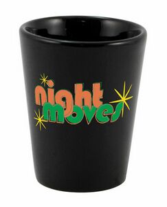 1.5 Oz. Black Glass Shot Glass