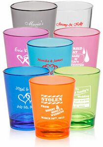 1.5 Oz. Translucent Plastic Shot Glasses