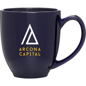 15 oz Bistro Ceramic Mug (Cobalt Blue)