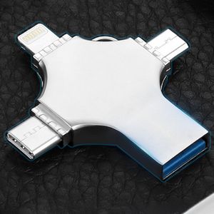 16 Gb Stockton 4-In-1 Usb Flash Drive