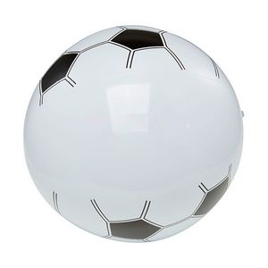 16" Inflatable Soccer Beach Ball