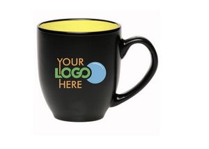 16 Oz. Full Color Bistro 2-Tone Ceramic Mug