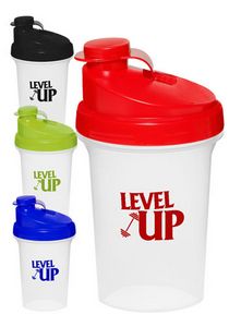 16 Oz. Plastic Shaker Bottle