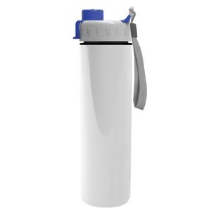 16 Oz. Slim Travel Tumbler w/Quick Snap Lid