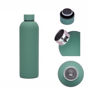 16 Oz. Stainless Steel Rubber-Coated Thermos